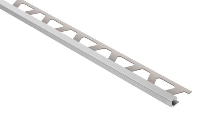 Schluter QUADEC Profilé de bordure carré - aluminium gris classique 5/16" (8 mm) x 8' 2-1/2"