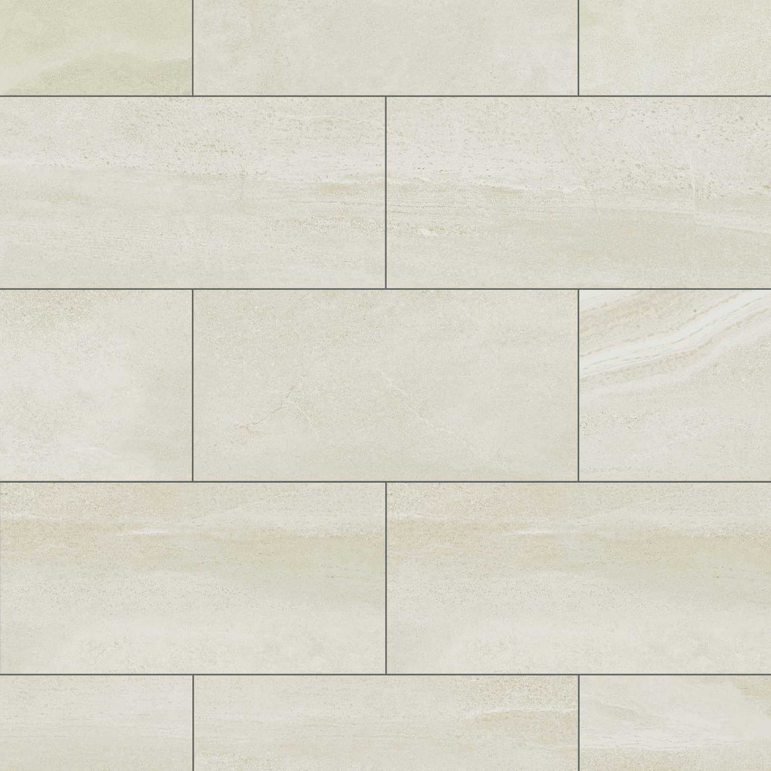 Carreaux de céramique | Collection Peca - 12 po x 24 po Bianco 12 po x 24 po Mat