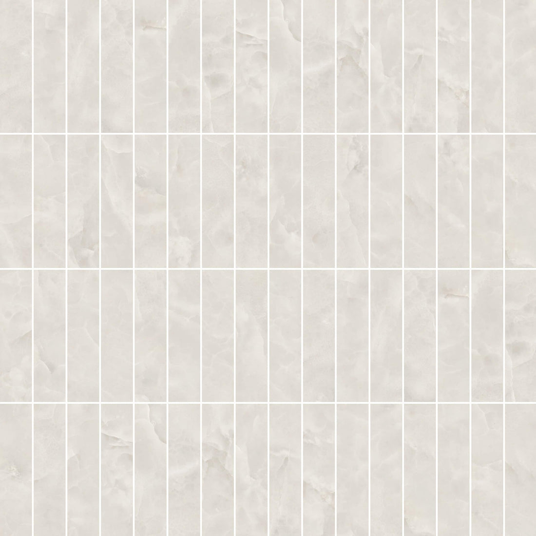 Carreaux de céramique Collection Serena 3 po x 12 po Avorio mat, finition ivoire douce