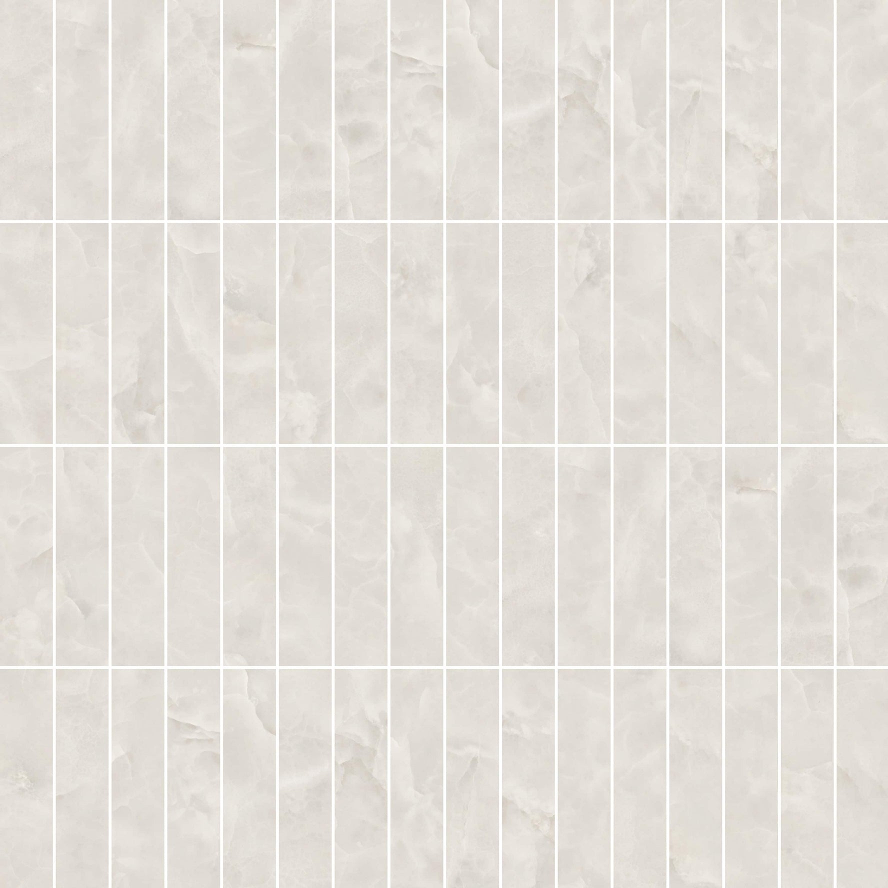 Carreaux de céramique Collection Serena 3 po x 12 po Avorio mat, finition ivoire douce