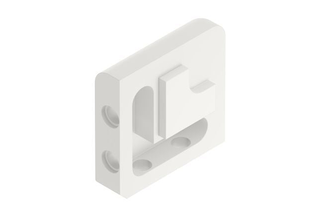Schluter JOLLY Coin extérieur 90° Aluminium Blanc mat 1/2" (12.5 mm)