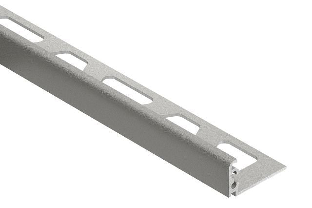Schluter JOLLY Moulure de bordure de mur Aluminium Gris Pierre 1/2" (12.5 mm) x 8' 2-1/2"