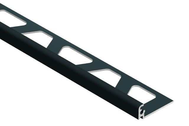 Schluter JOLLY Moulure de bordure de mur Aluminium Noir mat 5/16" (8 mm) x 10'