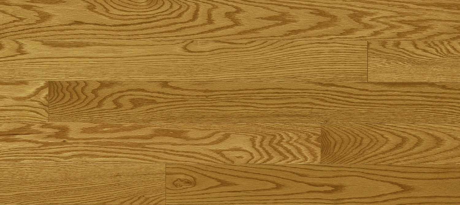 Preverco Bois d'ingénierie Flex19 Chêne rouge Honey satiné lames 5-1/8 po × 3/4 po