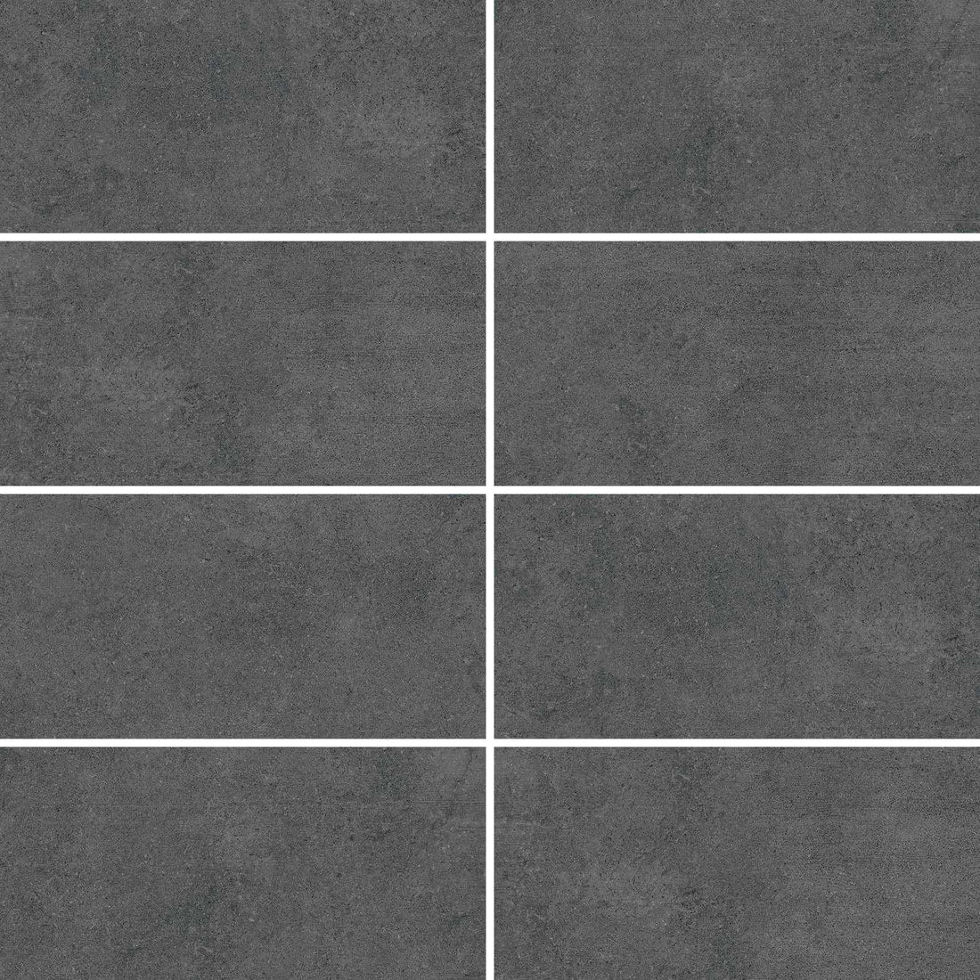 Carreaux de céramique Collection Newcon 12 po x 24 po gris foncé mat