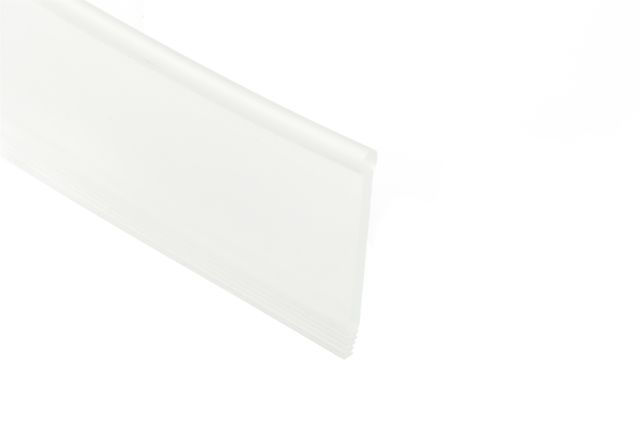 Schluter SHOWERPROFILE-WSL Bordure droite - plastique PVC 5/16" (8 mm) x 8' 2-1/2"