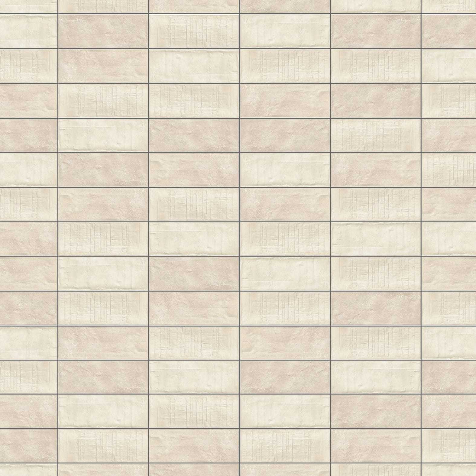 Carreaux de céramique Collection Forme 3 po x 8 po Avorio, finition mate, rectangulaires ivoire