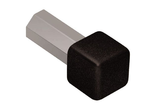 Schluter Coin intérieur/extérieur 90° QUADEC - aluminium noir mat 3/8" (10 mm)