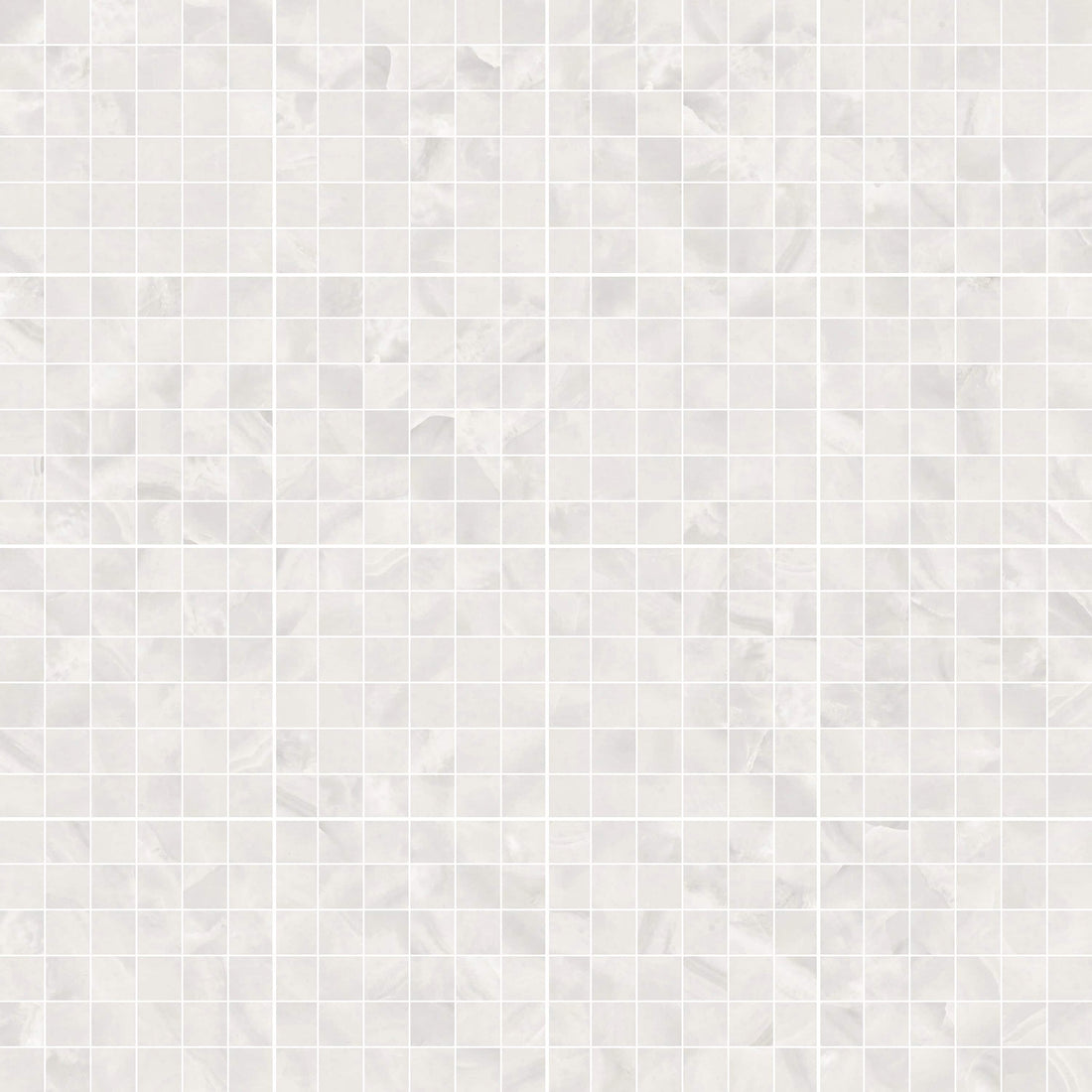 Carreaux de céramique Collection Serena 2 po x 2 po Bianco poli - mosaïque blanche brillante