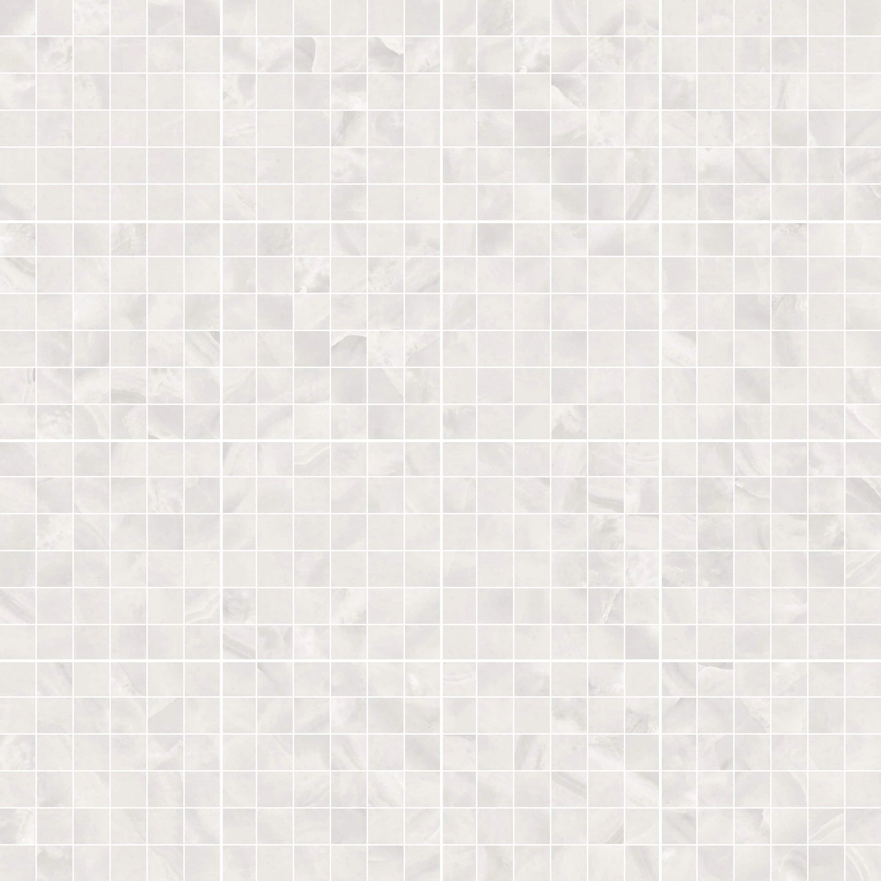 Carreaux de céramique Collection Serena 2 po x 2 po Bianco poli - mosaïque blanche brillante