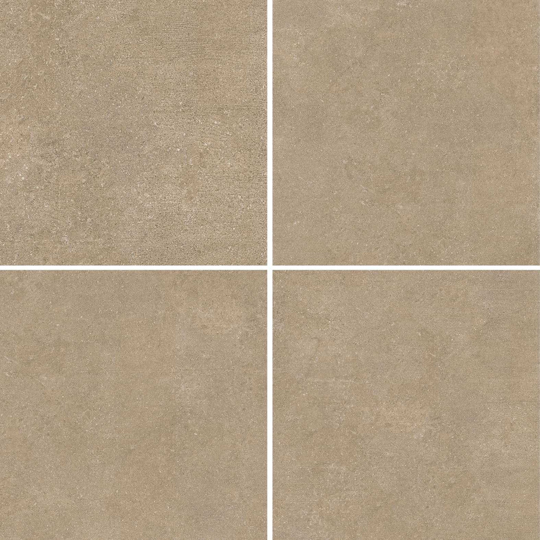 Carreaux de céramique Collection Newcon 24 po x 24 po taupe fini mat