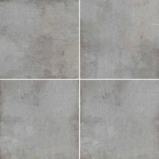 <span>Carreaux de céramique Teknostone 24x24 po, fumée mate, aspect pierre naturelle</span>