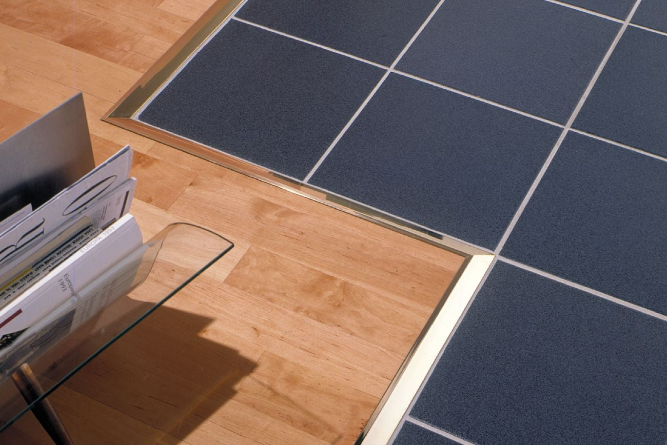 Schluter RENO-U Profilé réducteur - acier inoxydable (V2) brossé 3/4" (20 mm) x 8' 2-1/2"