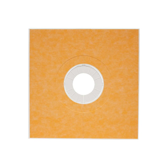 Schluter KERDI-SHOWER-T Base de douche préfabriquée en pente avec position de sortie centrée 1-3/16" x 60" x 60"
