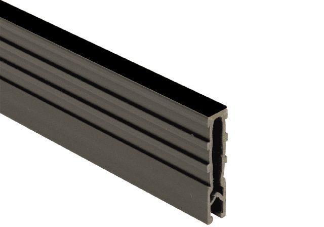 Schluter DILEX-MP Profilé d'expansion de chappe - plastique PVC noir 5/16" x 1-3/8" (35 mm) x 8' 2-1/2"