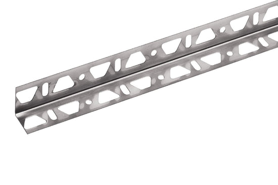 Schluter KERDI-BOARD-ZW Profilé en angle - acier inoxydable (V2) 8' 2-1/2"