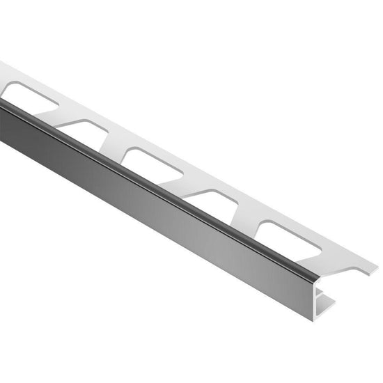 Schluter JOLLY-P Profilé de bordure de mur - Plastique PVC noir 3/8" (10 mm) x 8' 2-1/2"