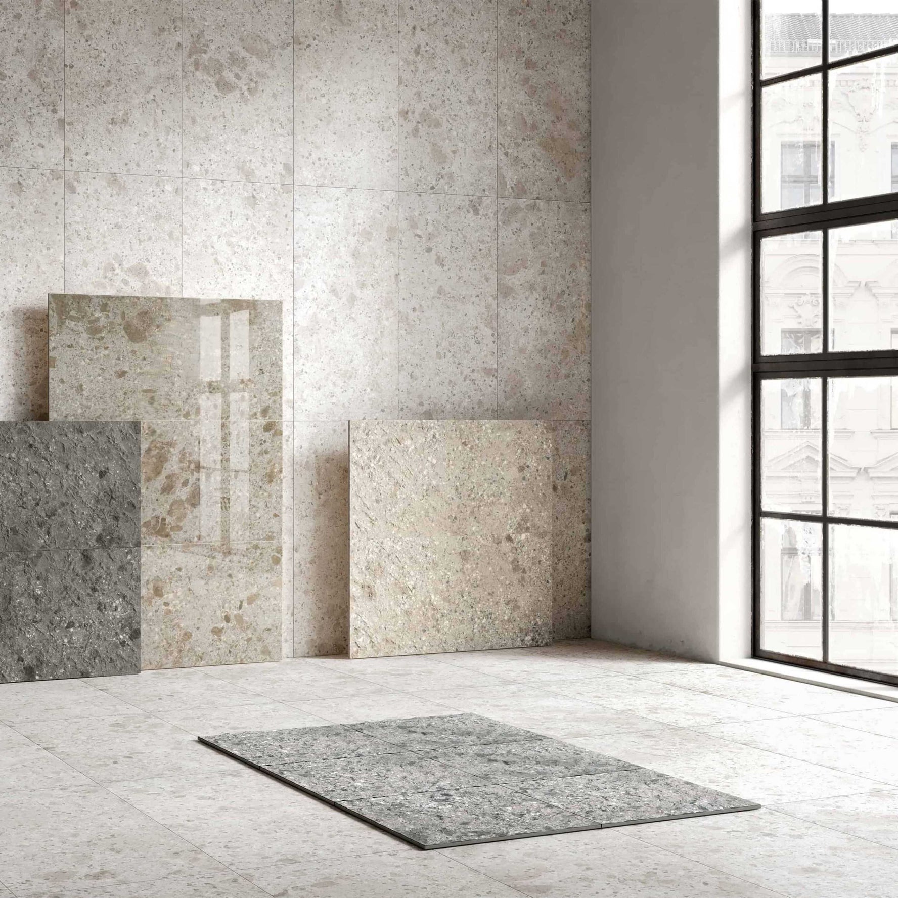 Carreaux de céramique | Collection Fragmenta - 24 po x 24 po