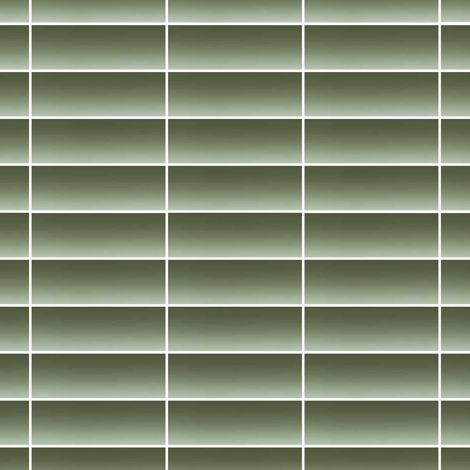 Carreaux de céramique | Collection Shades of Blinds - 4 po x 12 po Vert 4 po x 12 po Lustré