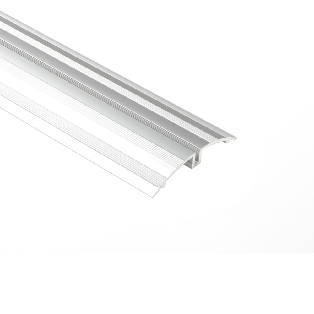Schluter SHOWERPROFILE-WSK Profilé de support modernisé - aluminium anodisé mat 5/16" (8 mm) x 8' 2-1/2"