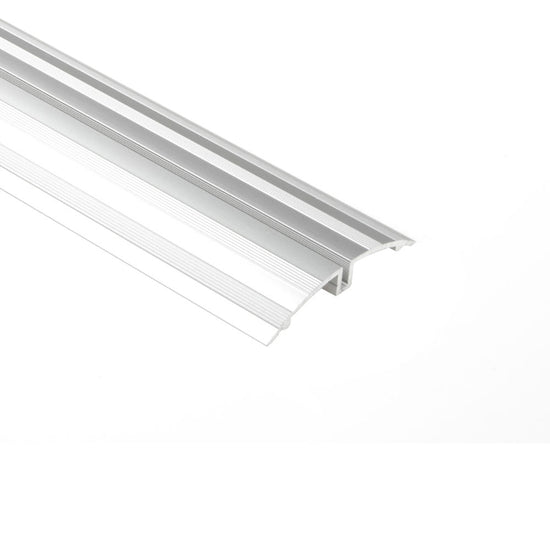 Schluter SHOWERPROFILE-WSK Profilé de support modernisé - aluminium anodisé mat 5/16" (8 mm) x 8' 2-1/2"