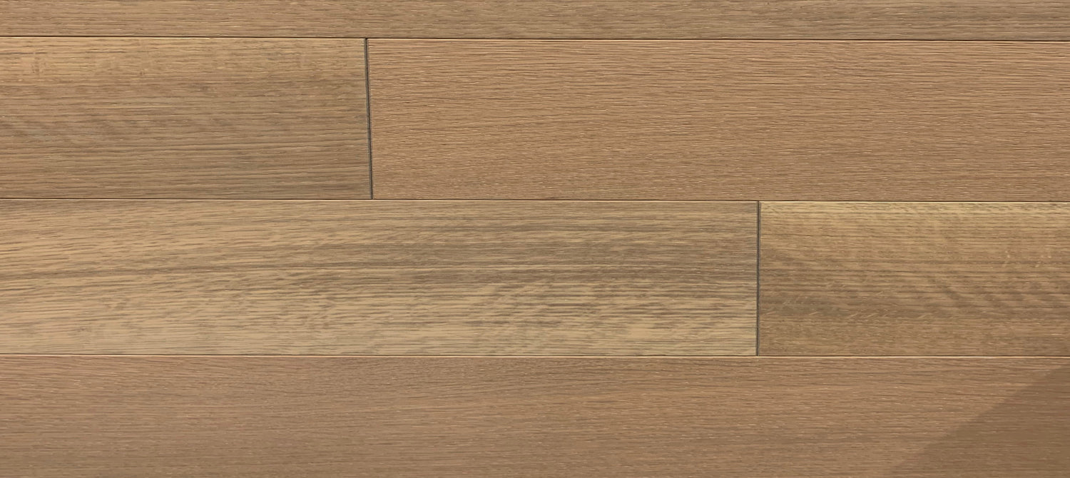 Preverco Flex19 bois d'ingénierie Chêne blanc SQ teinte Stockholm fini mat 5-1/8 po × 3/4 po