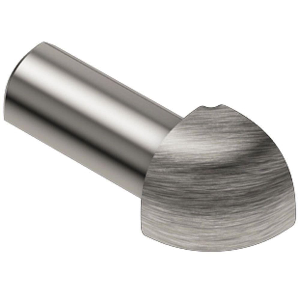 Schluter RONDEC Coin extérieur 90° - aluminium anodisé nickel brossé 1/2" (12.5 mm)