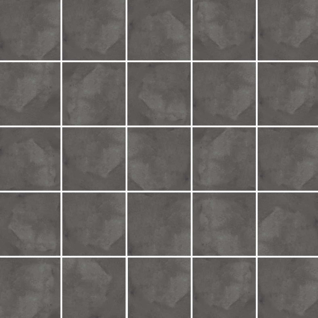 Carreaux de céramique Collection Terra 8 po x 8 po Nero — carreau noir uni