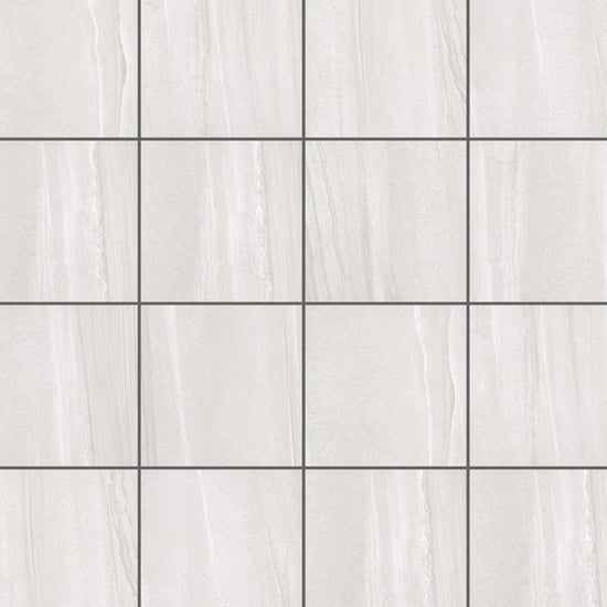 Carreaux de céramique Collection Burlingstone 13 po x 13 po blanc, fini mat