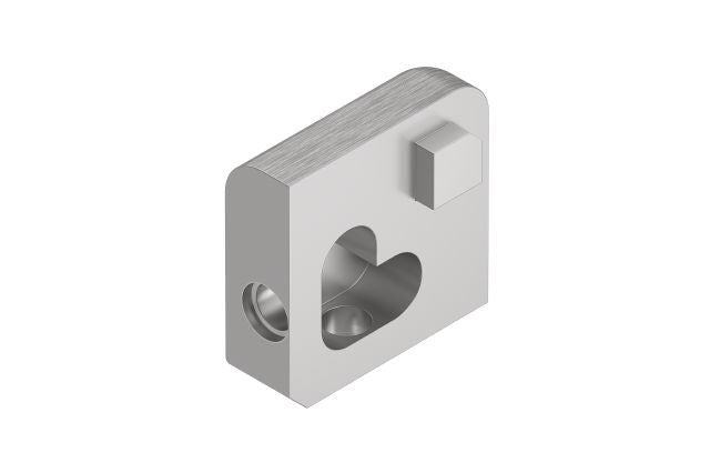 Schluter JOLLY Coin extérieur 90° Aluminium anodisé Chrome brossé 5/16" (8 mm)