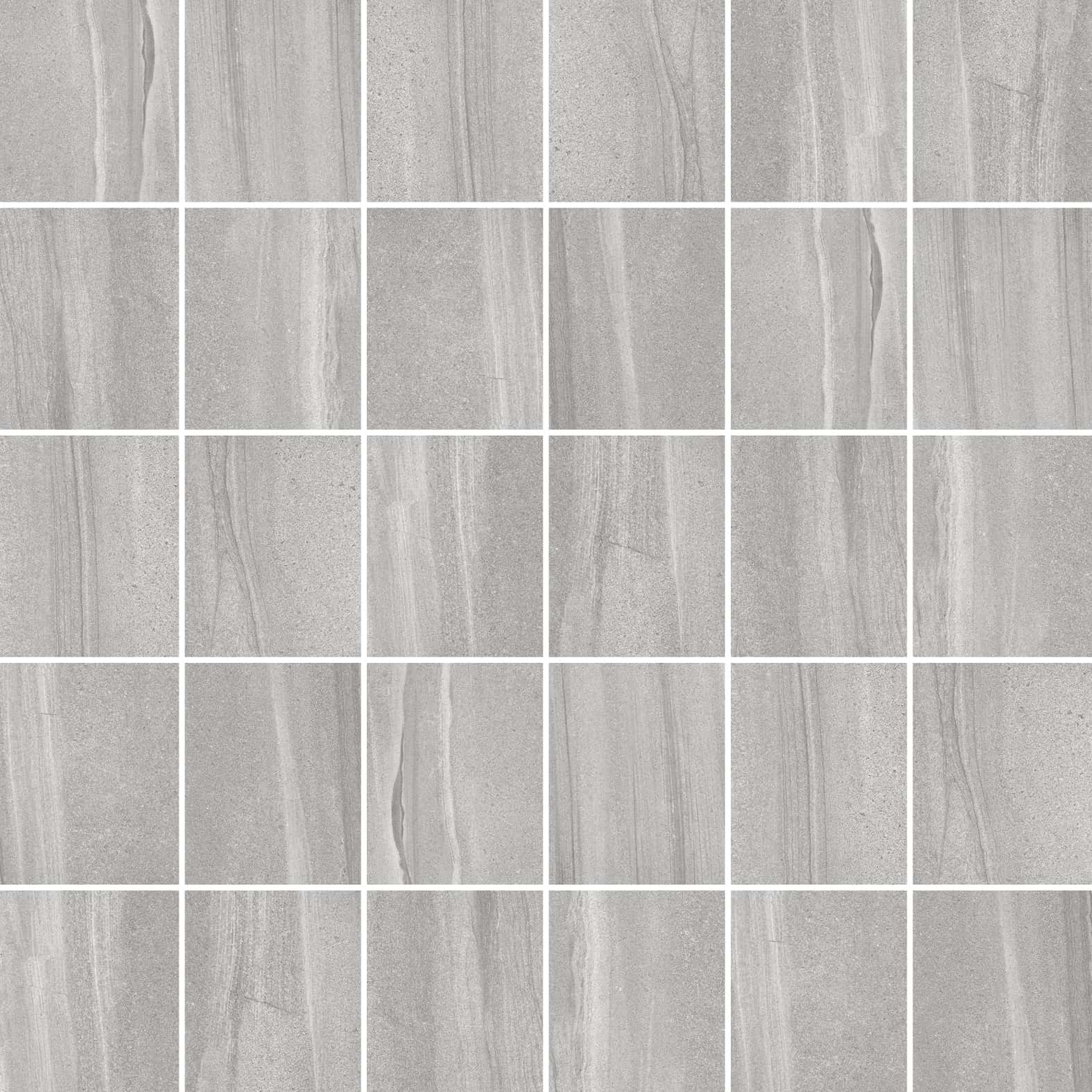 Carreaux de céramique Collection Burlingstone 8 po x 10 po gris pâle lustré