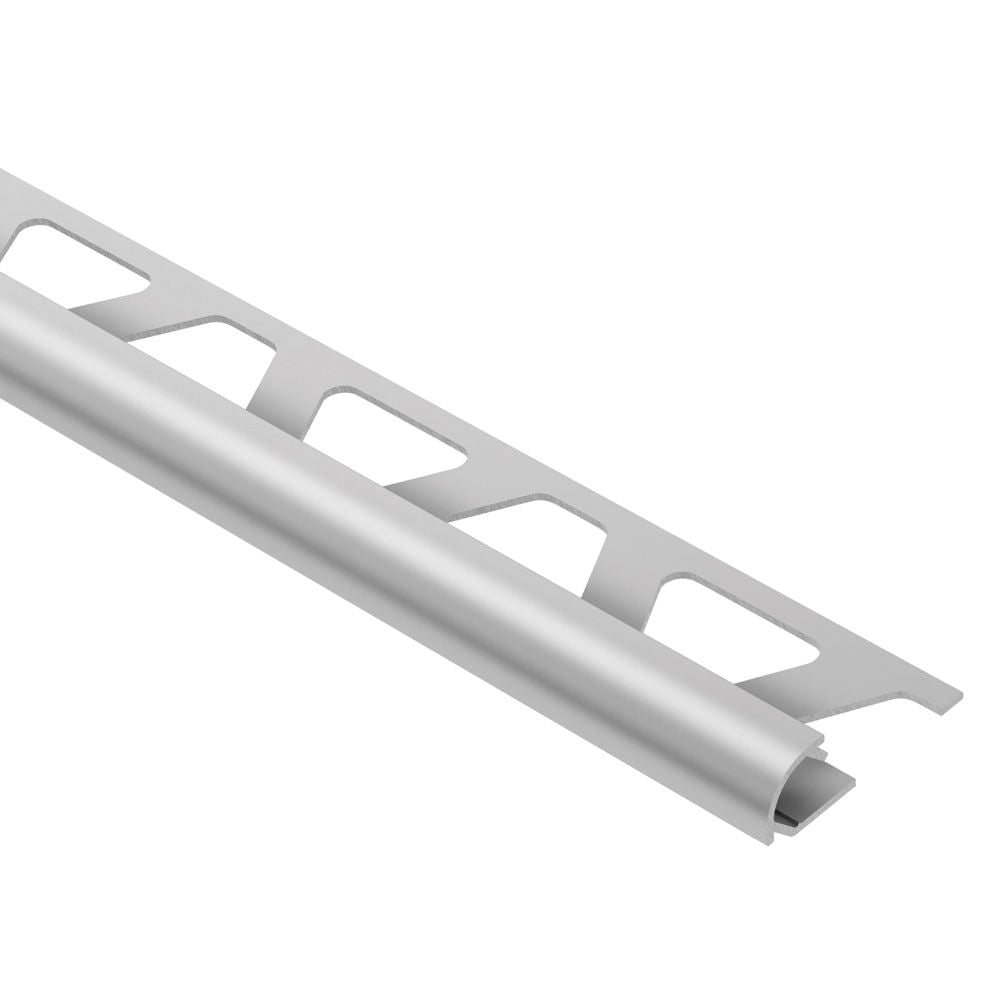 Schluter RONDEC Profilé de bordure rond - aluminium anodisé mat 1/4" (6 mm) x 8' 2-1/2"