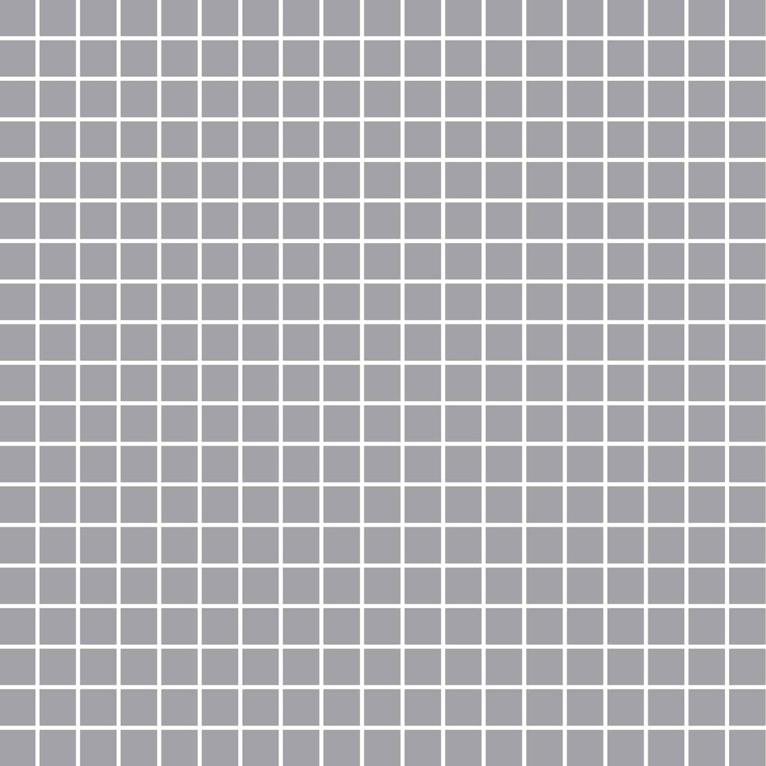 Carreaux de céramique Collection Essential 2 po x 2 po Cenere mat, fini uni gris cendré