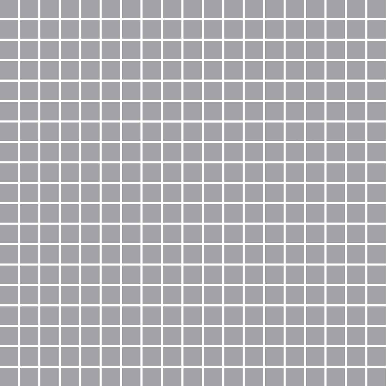 Carreaux de céramique Collection Essential 2 po x 2 po Cenere mat, fini uni gris cendré