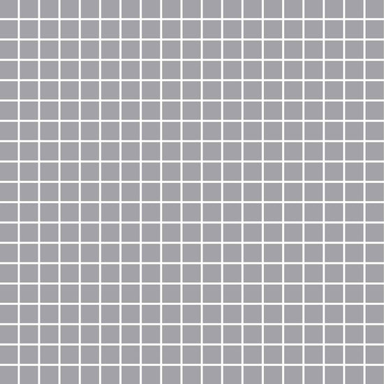 Carreaux de céramique Collection Essential 2 po x 2 po Cenere mat, fini uni gris cendré