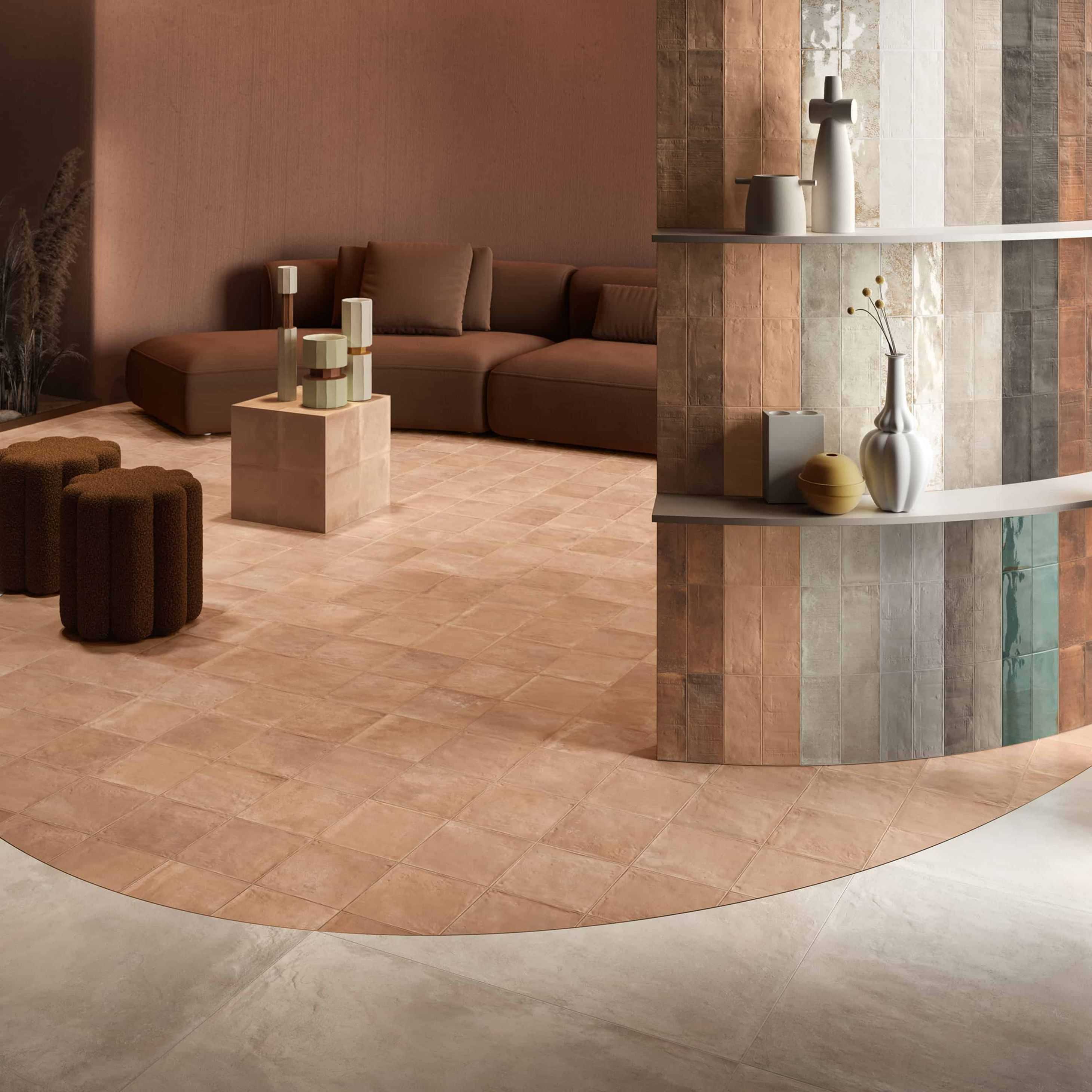 Carreaux de céramique | Collection Forme - 8 po x 8 po