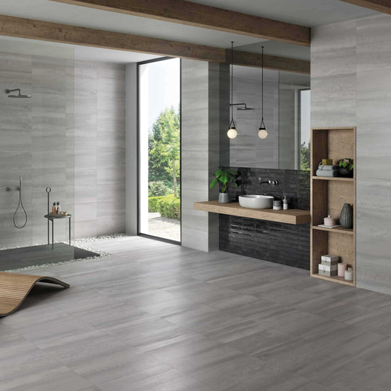 Carreaux de céramique | Collection Metallica - 12 po x 24 po