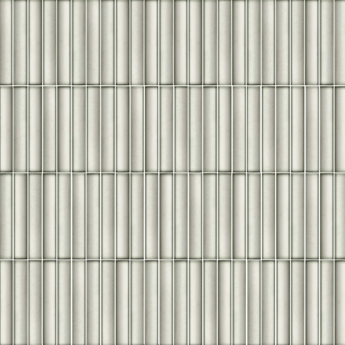 Carreaux de céramique | Collection Kanji - 4,5 po x 9 po Neige 4.5 po x 9 po pré-coupé Lustré