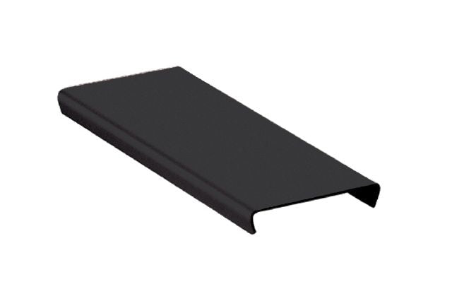 Schluter KERDI-LINE-FC Plaque de recouvrement aluminium noir mat 1-3/8"
