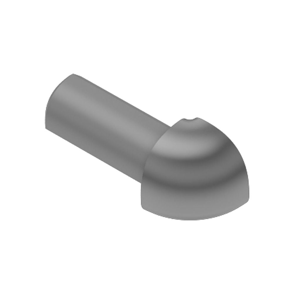 Schluter RONDEC Coin extérieur 90° - plastique PVC gris 3/8" (10 mm)