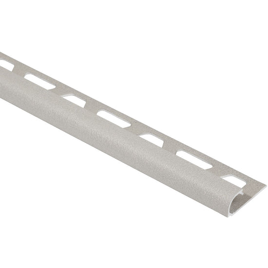 Schluter RONDEC Profilé de bordure rond - aluminium grège 5/16" (8 mm) x 8' 2-1/2"
