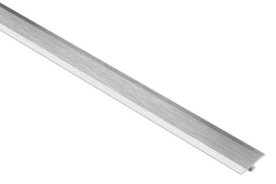 Schluter VINPRO-T Profilé en T pour la rénovation des planchers de vinyle Aluminium anodisé Chrome brossé 1/8" (3 mm) x 1" x 8' 2-1/2"