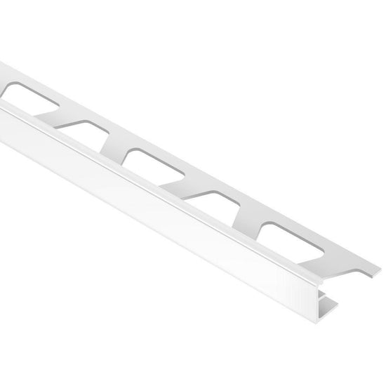 Schluter JOLLY-P Profilé de bordure de mur - Plastique PVC gris clair 5/16" (8 mm) x 8' 2-1/2"