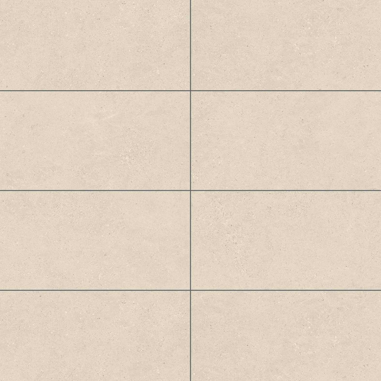 Carreaux de céramique Collection Kalksten 12x24 po — teinte Artique, fini mat, aspect pierre calcaire