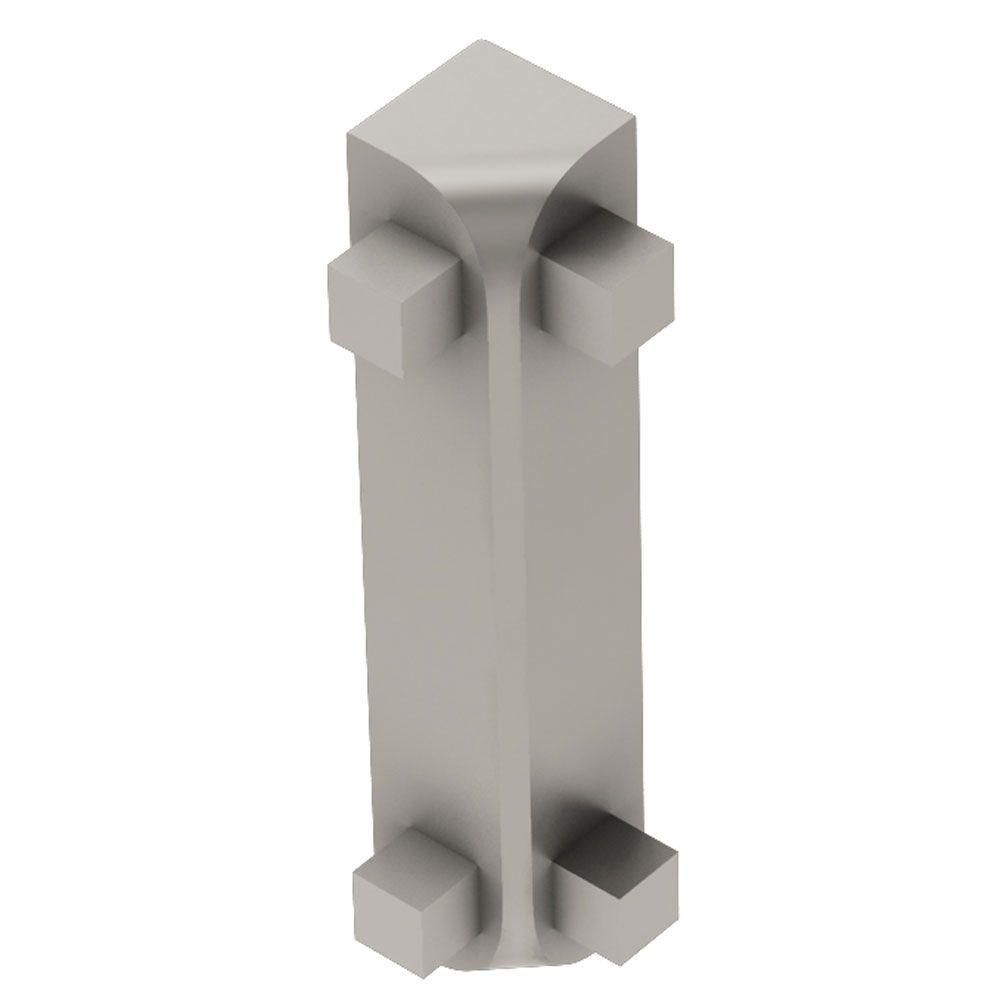 Schluter RONDEC-CT Coin intérieur 90° - aluminium anodisé nickel mat 1/2" (12.5 mm)