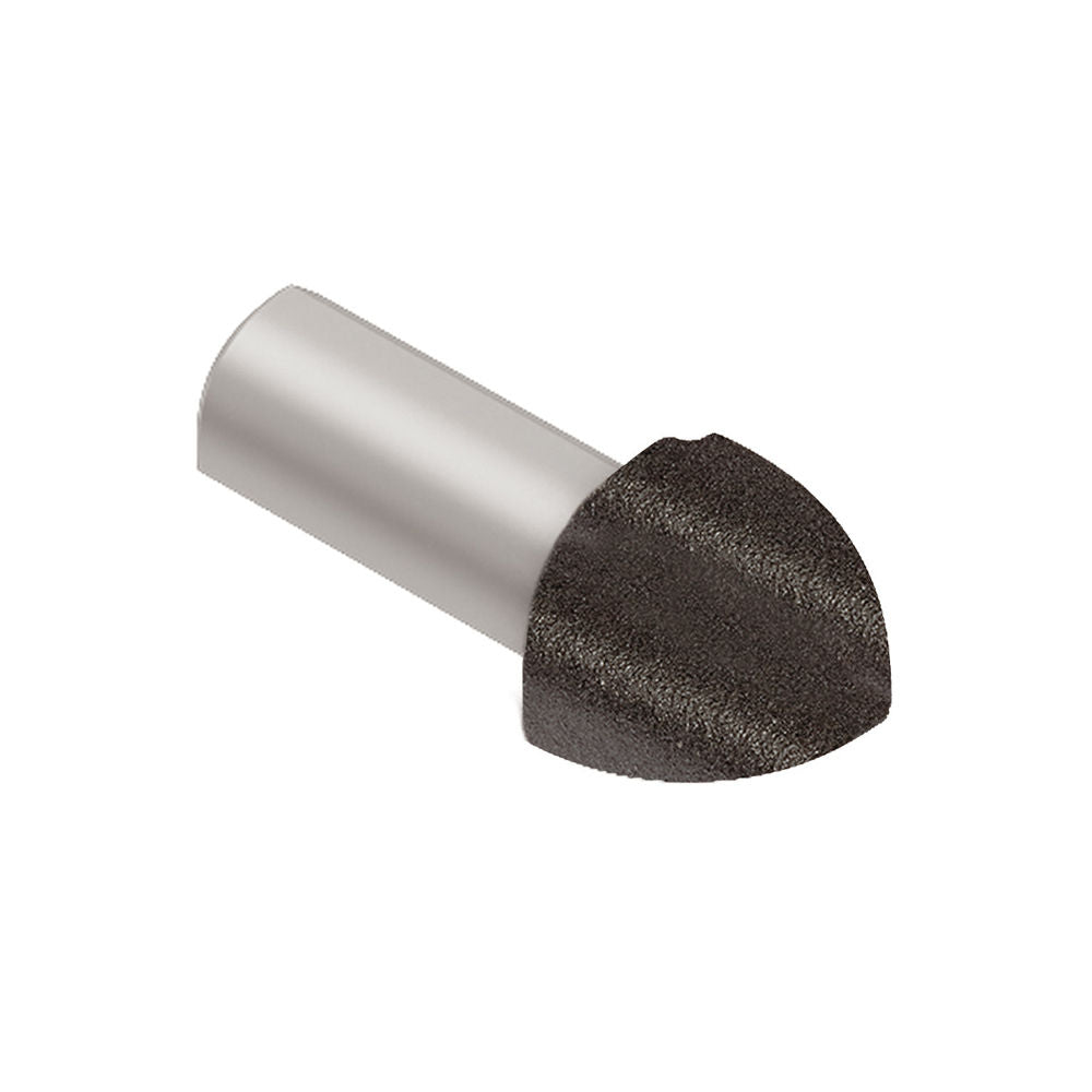 Schluter RONDEC Coin extérieur 90° - aluminium anthracite foncé 7/16" (11 mm)