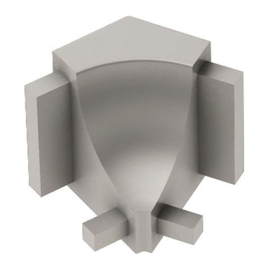 Schluter DILEX-AHK Coin intérieur 135° avec un radius de 3/8" (10 mm) - aluminium anodizé nickel mat