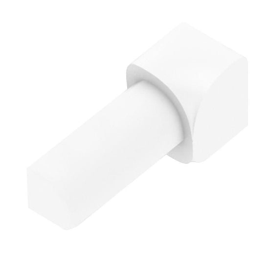 Schluter RONDEC Coin intérieur 90° - plastique PVC blanc éclatant 1/4" (6 mm)