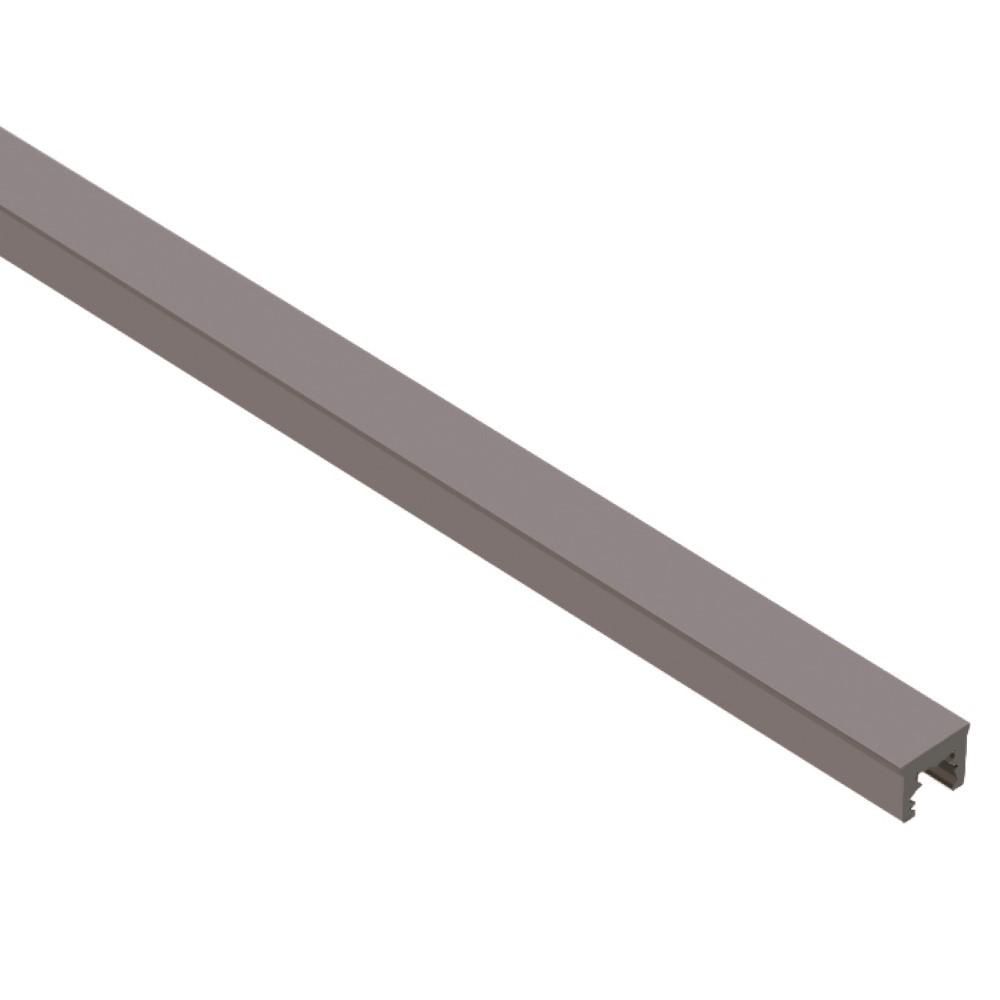 Schluter DILEX-KSN Insertion de remplacement - plastique EPDM anthracite foncé 8' 2-1/2"