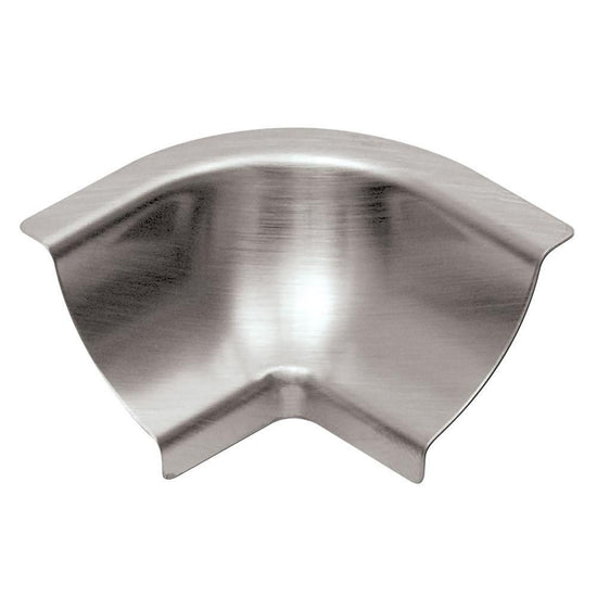 Schluter DILEX-HKU Coin intérieur 135° avec un radius de 3/8" (10 mm) - acier inoxydable (V4)